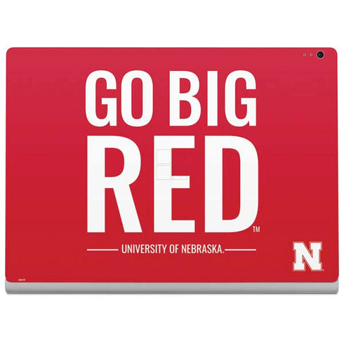 University of Nebraska Go Big Red Surface Book 2 13.5in Skin