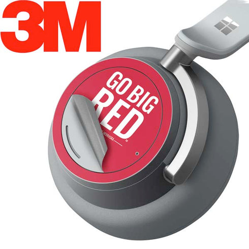 University of Nebraska Go Big Red Surface Headphones Skin