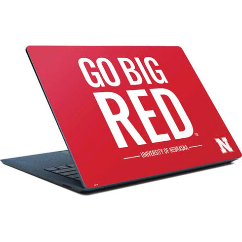 University of Nebraska Go Big Red Surface Laptop Skin