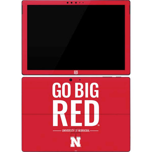 University of Nebraska Go Big Red Surface Pro 7 Skin
