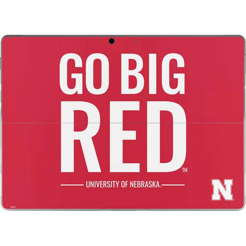 University of Nebraska Go Big Red Surface Pro 8 Skin