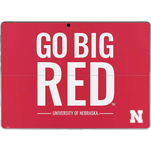 University of Nebraska Go Big Red Surface Pro 9 Skin