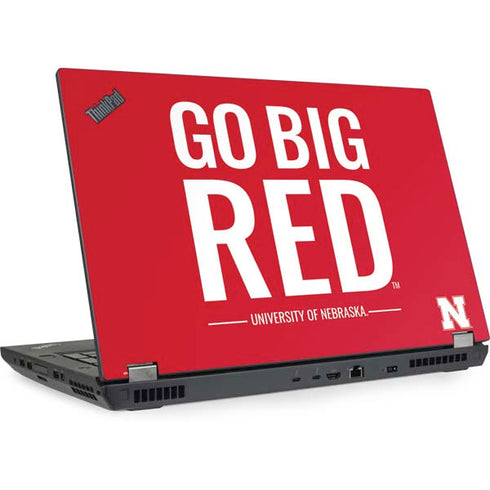 University of Nebraska Go Big Red Lenovo ThinkPad Skin