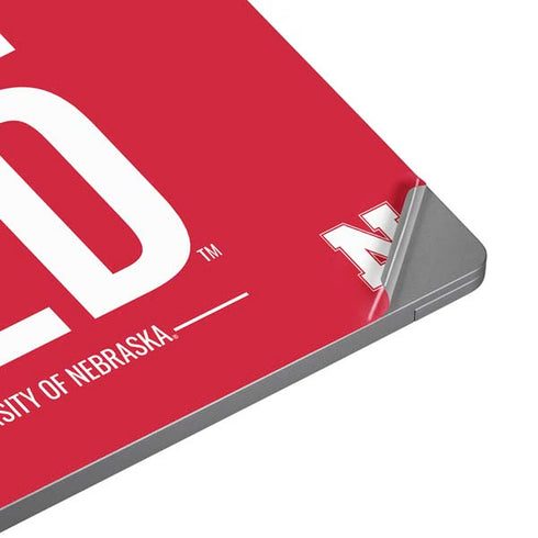 University of Nebraska Go Big Red Universal Laptop 12in (9.8 x 6.8in) Skin