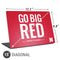 University of Nebraska Go Big Red Universal Laptop 15in (12.2 x 8.8in) Skin