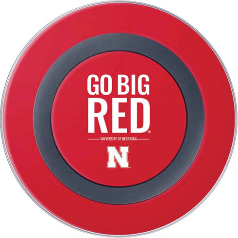 University of Nebraska Go Big Red Wireless Charger Skin