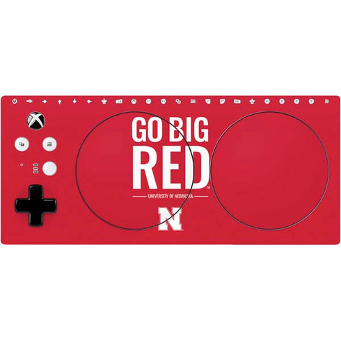University of Nebraska Go Big Red Xbox Adaptive Controller Skin