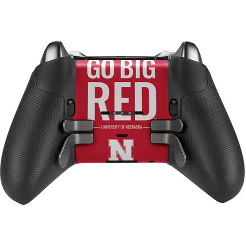 University of Nebraska Go Big Red Xbox Elite Wireless Controller Series 2 Skin