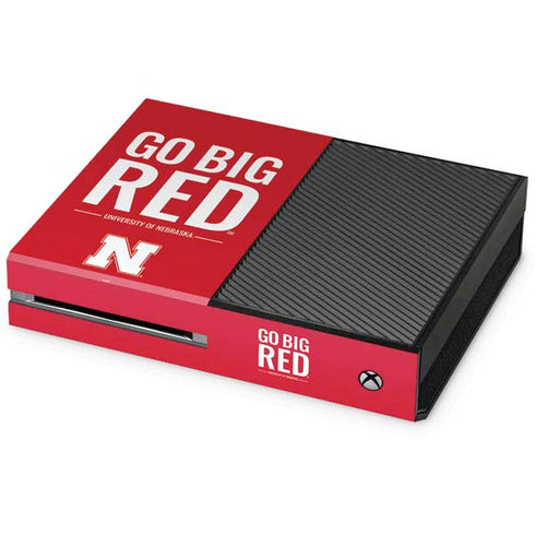 University of Nebraska Go Big Red Xbox One Console Skin