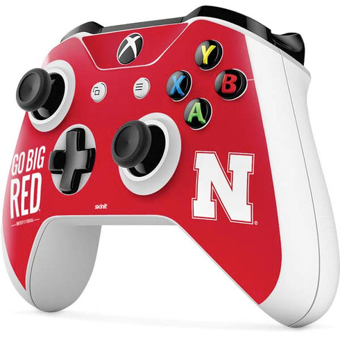 University of Nebraska Go Big Red Xbox One S Controller Skin