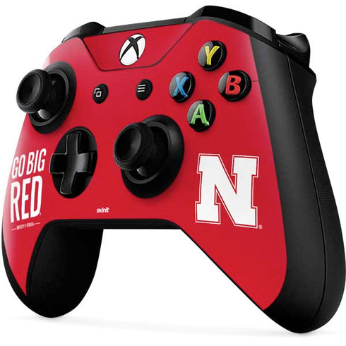 University of Nebraska Go Big Red Xbox One X Controller Skin