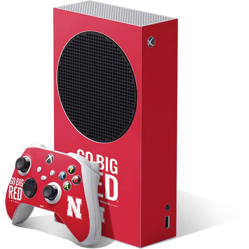 University of Nebraska Go Big Red Xbox Series S Bundle Skin