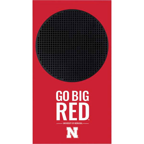 University of Nebraska Go Big Red Xbox Series S Console Skin
