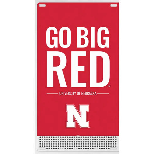University of Nebraska Go Big Red Xbox Series S Console Skin