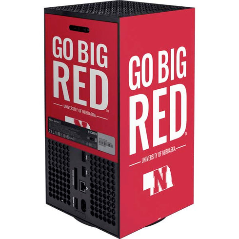 University of Nebraska Go Big Red Xbox Series X Bundle Skin