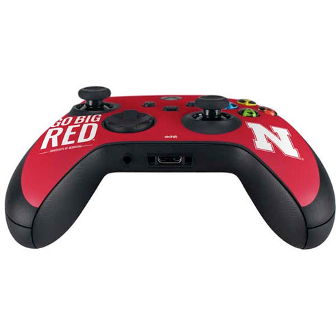 University of Nebraska Go Big Red Xbox Series X Controller Skin