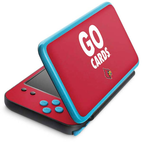 University of Louisville Go Cards Nintendo 2DS XL (2017) Skin
