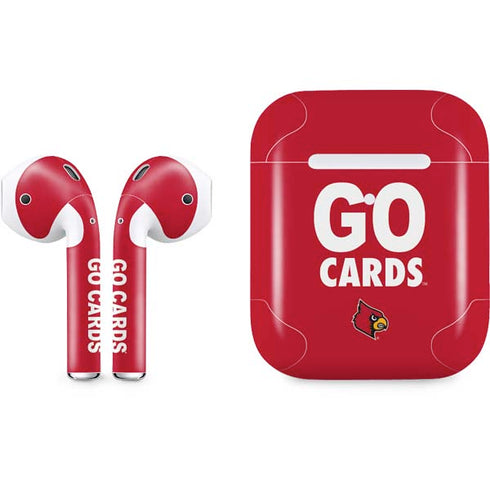 University of Louisville Go Cards Apple AirPods 2 Skin