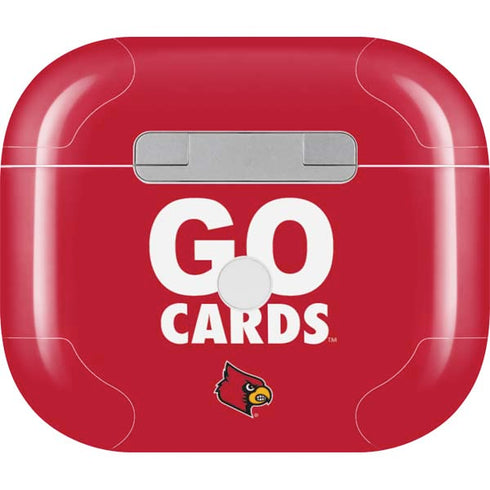 University of Louisville Go Cards Apple AirPods (3rd Gen 2021) Skin