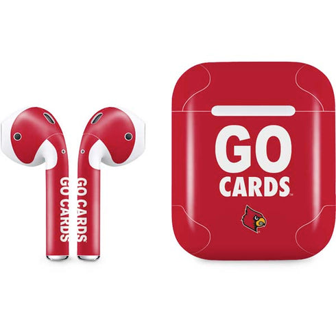 University of Louisville Go Cards Apple AirPods Skin