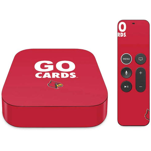 University of Louisville Go Cards Apple TV Skin