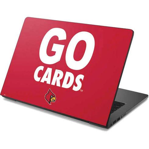 University of Louisville Go Cards Dell Chromebook Skin