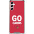 University of Louisville Go Cards Galaxy A14 5G Clear Case