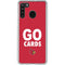 University of Louisville Go Cards Galaxy A21 Clear Case
