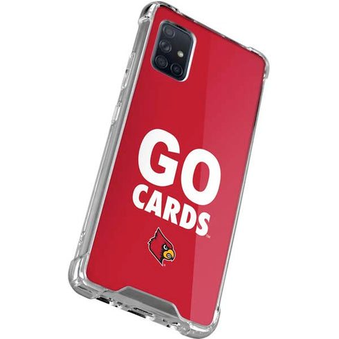 University of Louisville Go Cards Galaxy A51 5G Clear Case