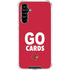 University of Louisville Go Cards Galaxy A54 5G Clear Case