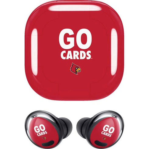 University of Louisville Go Cards Galaxy Buds Pro Skin