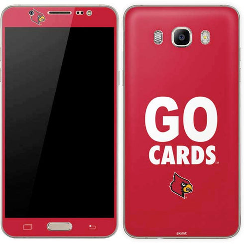 University of Louisville Go Cards Galaxy J7 Skin