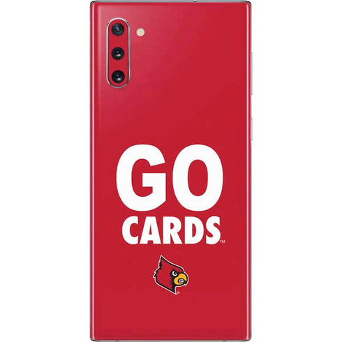 University of Louisville Go Cards Galaxy Note 10 Skin