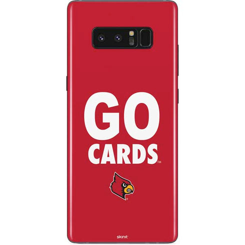 University of Louisville Go Cards Galaxy Note 8 Skin