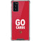 University of Louisville Go Cards Galaxy Note20 5G Clear Case