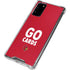 University of Louisville Go Cards Galaxy Note20 5G Clear Case