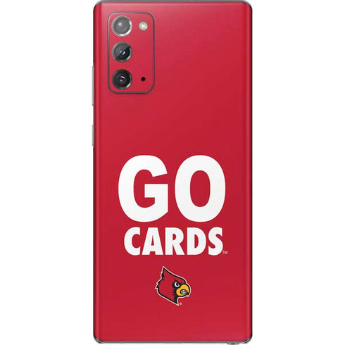 University of Louisville Go Cards Galaxy Note20 5G Skin