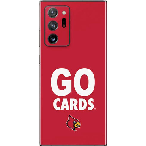 University of Louisville Go Cards Galaxy Note20 Ultra 5G Skin