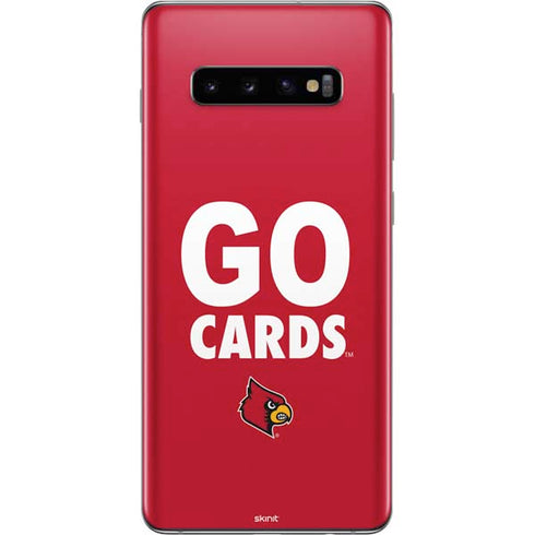 University of Louisville Go Cards Galaxy S10 Plus Skin