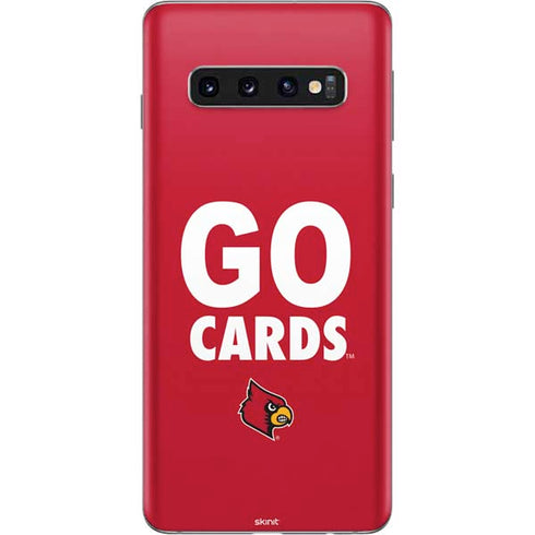 University of Louisville Go Cards Galaxy S10 Skin
