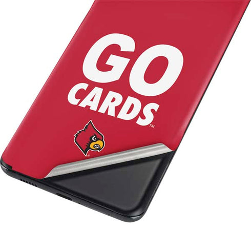 University of Louisville Go Cards Galaxy S21 Plus 5G Skin