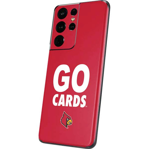 University of Louisville Go Cards Galaxy S21 Ultra 5G Skin