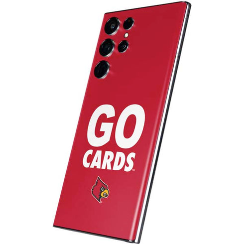 University of Louisville Go Cards Galaxy S22 Ultra Skin