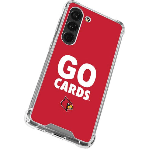 University of Louisville Go Cards Galaxy S23 Clear Case