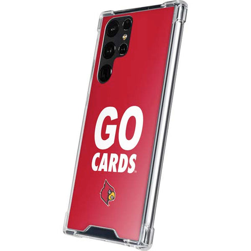 University of Louisville Go Cards Galaxy S24 Ultra Clear Case