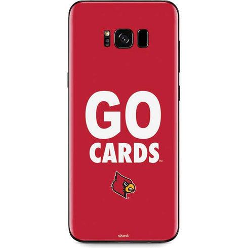University of Louisville Go Cards Galaxy S8 Plus Skin
