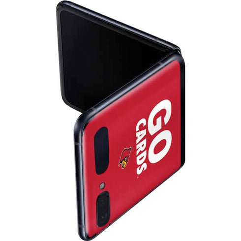 University of Louisville Go Cards Galaxy Z Flip Skin