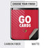 University of Louisville Go Cards Galaxy Z Flip Skin