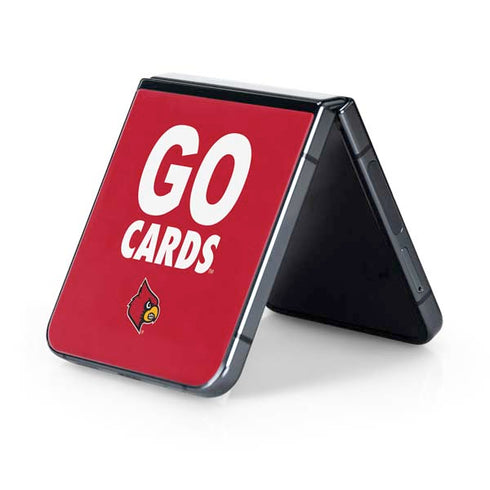 University of Louisville Go Cards Galaxy Z Flip5 5G Skin