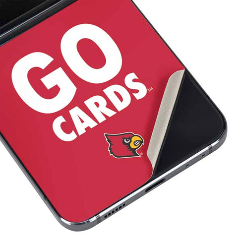 University of Louisville Go Cards Galaxy Z Flip5 5G Skin